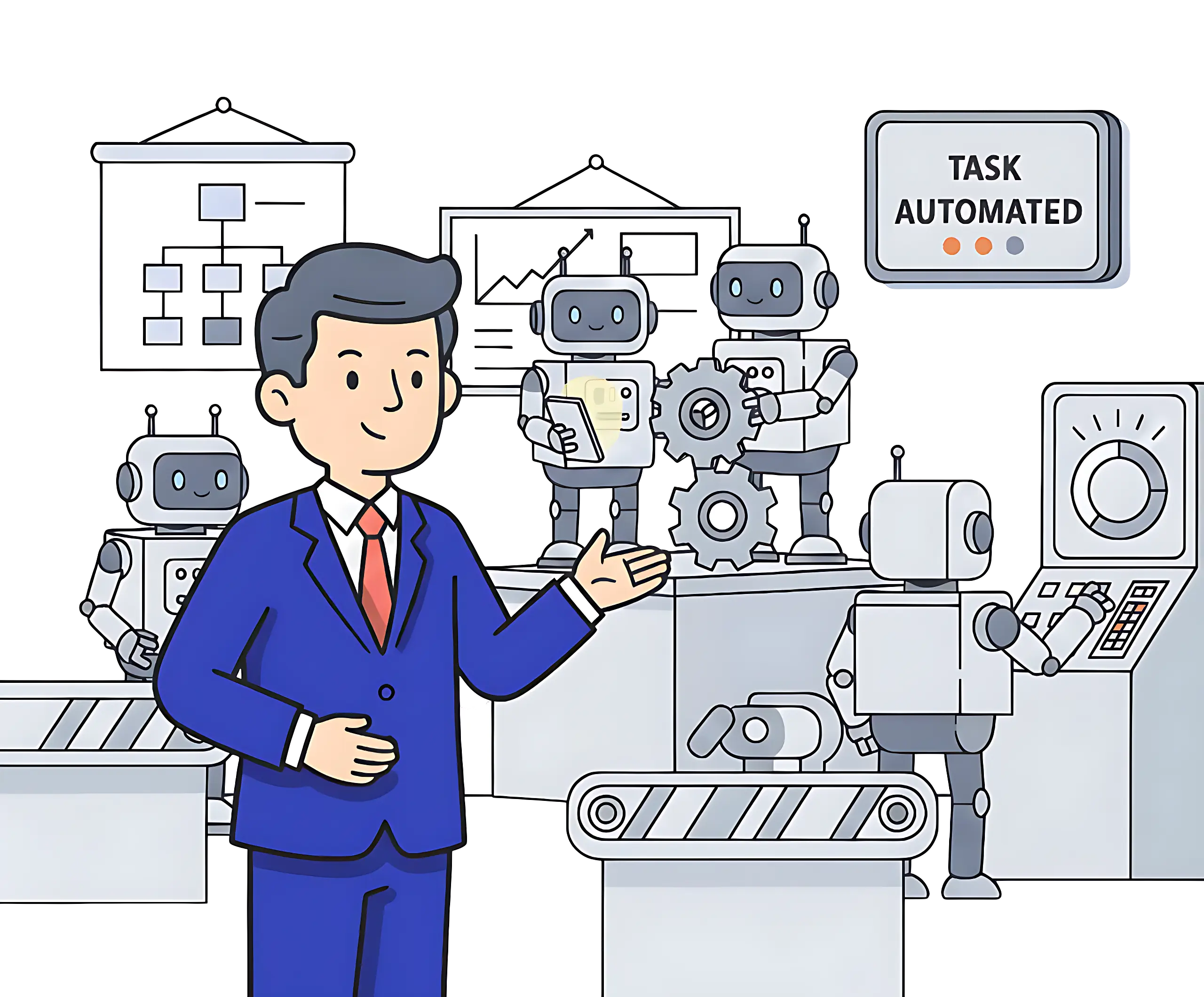 Astronaut in the air